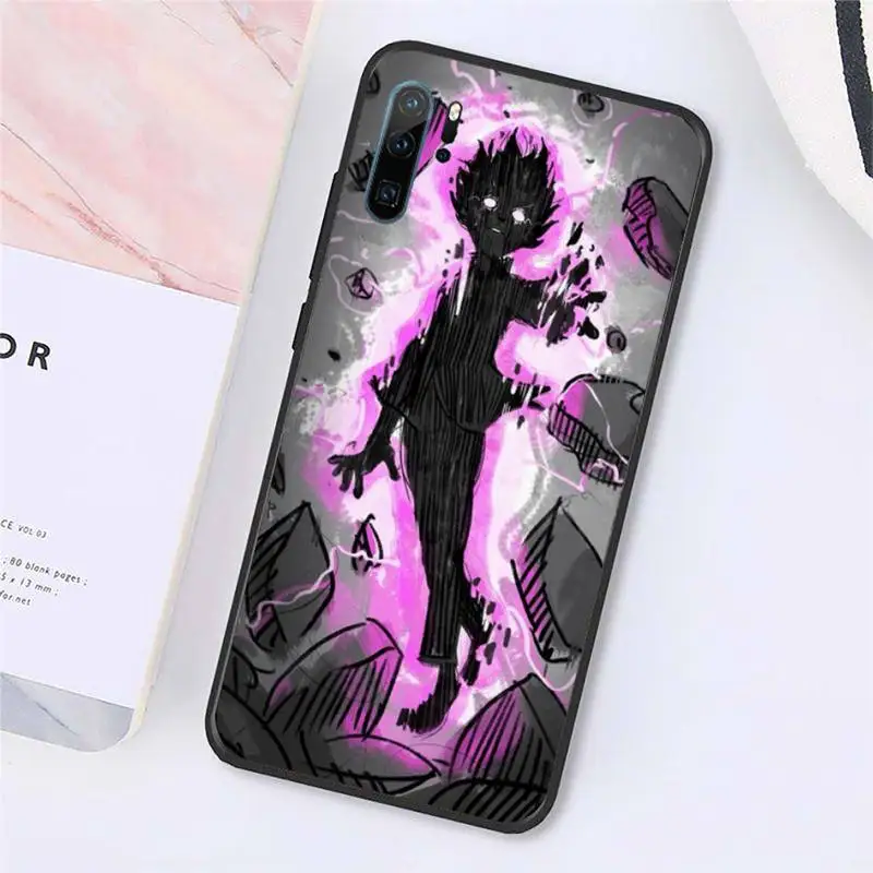 

Japan anime Mob Psycho 100 Phone Cases For Huawei honor Mate P 10 20 30 40 Pro 10i 9 10 20 8x Lite Y91C V17 6.38 6.44