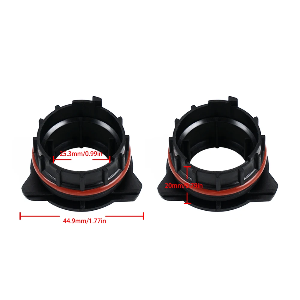 

H7 LED Headlight Socket Bulb Base Adapter Holder Clip For Mercedes Benz SLK class SLK200 SLK280 SLK300 SLK350 SLK55