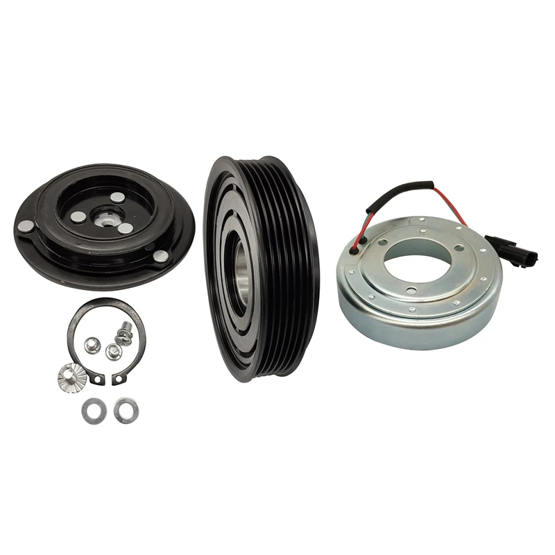 Компрессор переменного тока Комплект сцепления катушка шкив для 2008 2014 Nissan Rogue