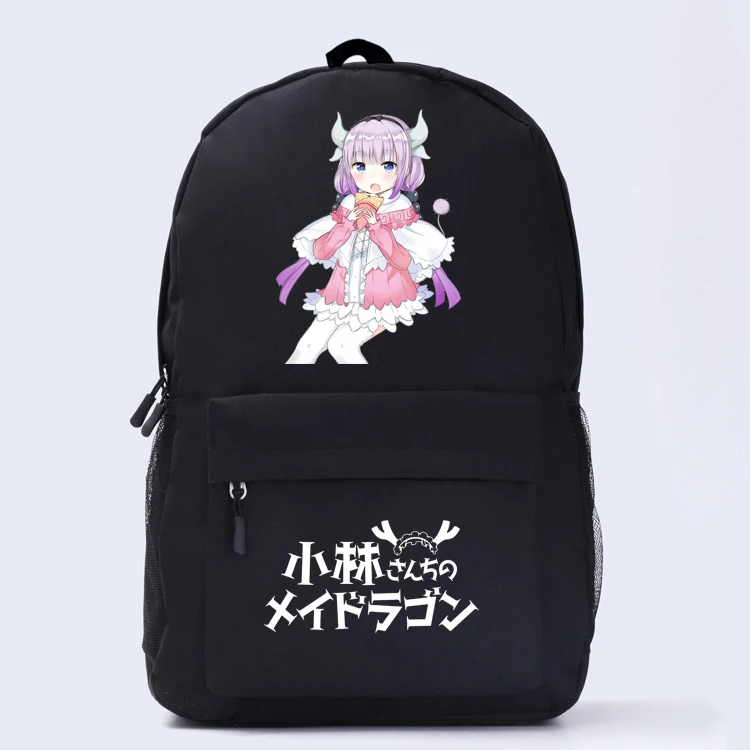 Аниме Miss Kobayashi's Dragon Maid японский аниме периферийный производный рюкзак унисекс