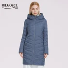 MIEGOFCE 2021 новая коллекция куртка стеганка женская женское пальто уникальный дизайн воротника с капюшоном ветрозащитный высококачественный наполнитель с крытый карман придает уникальность дизайна