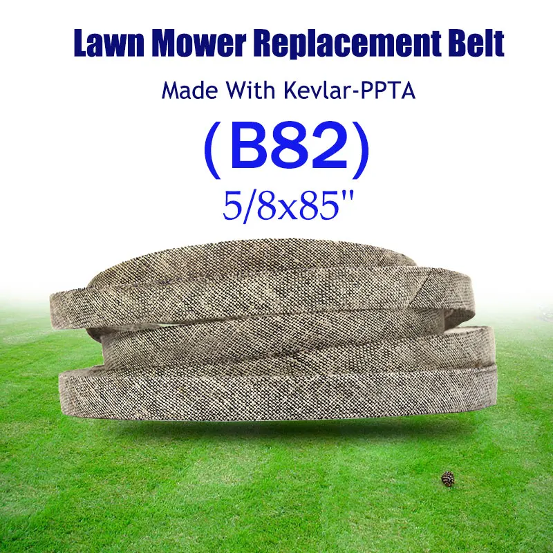 

Make with Kevlar Mower Belt 148763 / 531300769 / 532148763 5/8x85" B82 Suitable For A/YP H/USQVARNA M/KFLGBB2-B82R30