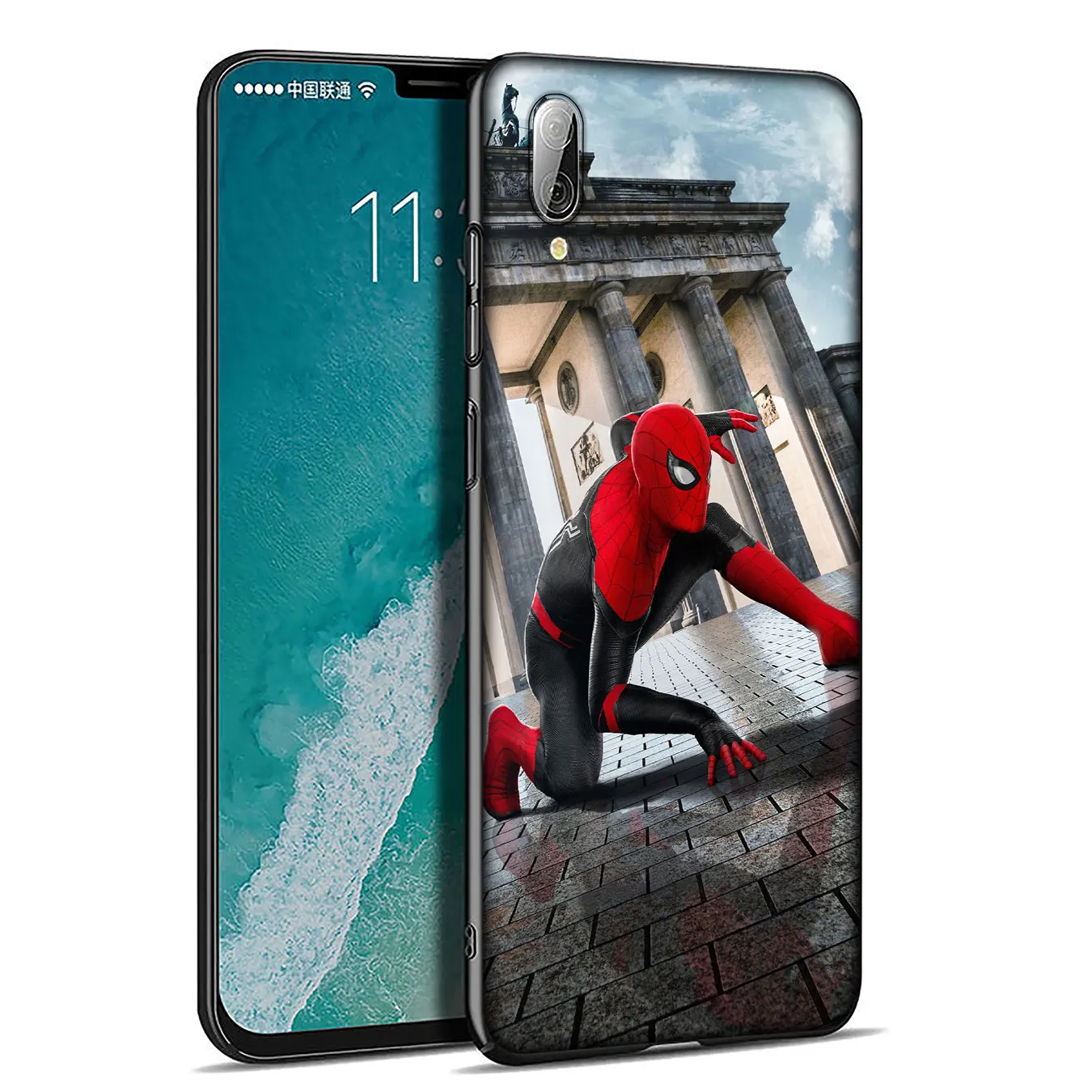 Мягкий силиконовый чехол с изображением Человека-паука для Xiaomi Redmi Note 8 8T 8A 7 7A 6 6A 5