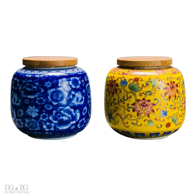 Цветные эмалевые керамические сине белые цветы пепла для мочалки и урны домашних