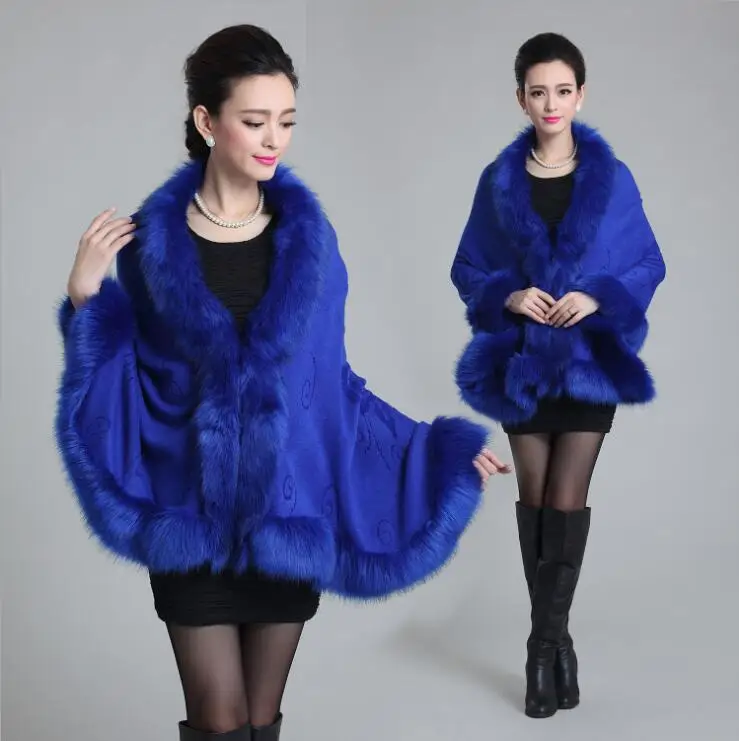 Новинка зимнее пальто оверсайз женская вязаная куртка воротник из