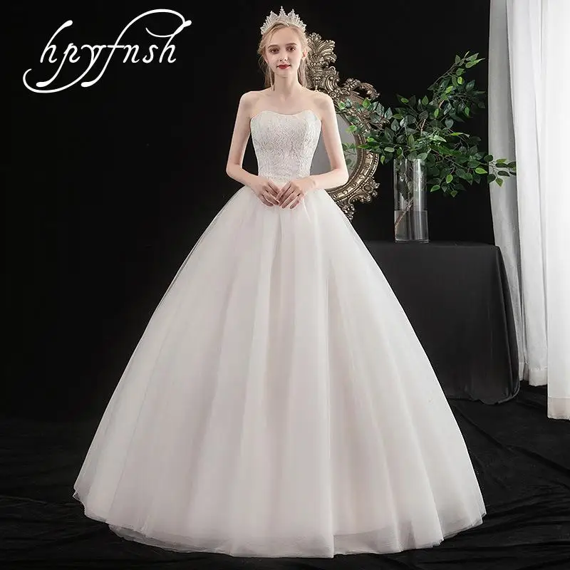 Роскошное кружевное свадебное платье элегантное женское модель 2020|Свадебные