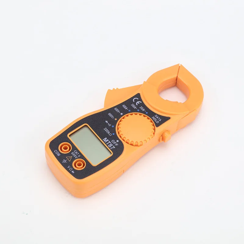 Цифровой мультиметр Амперметр электрический зажим измеритель вольтметр