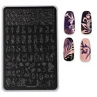 2022 цветы и узоры пластина для стемпинга для нейл-арта штамп ZJOY-PLUS для DIY маникюр Дизайн ногтей штамповка инструмент штамповки пластины