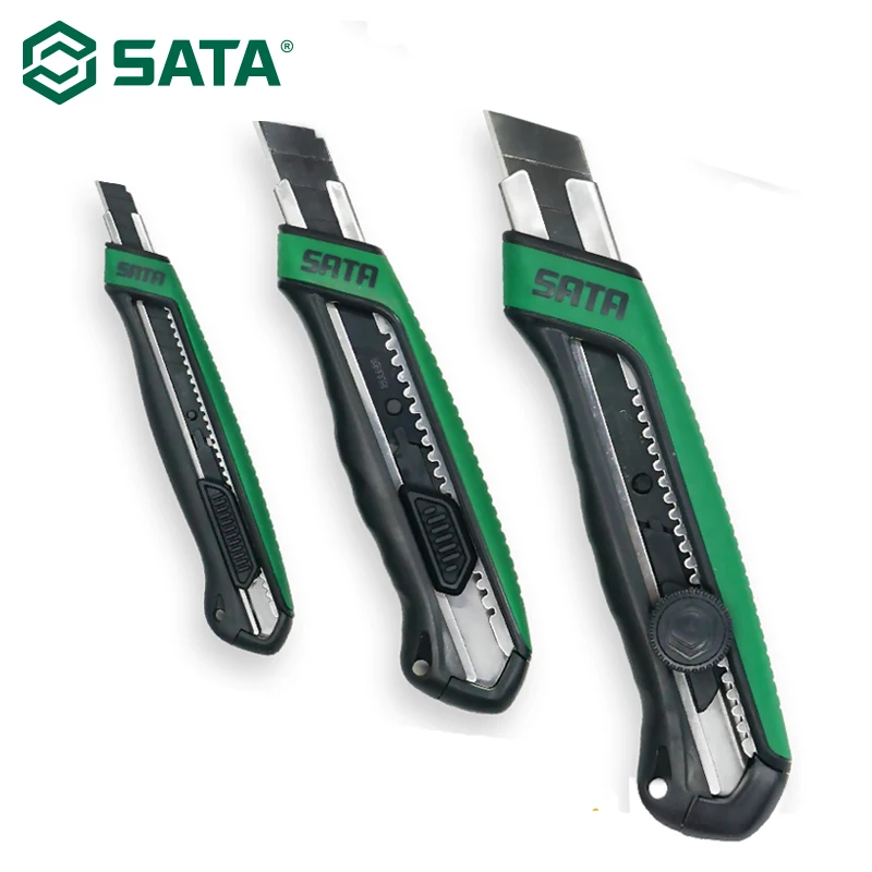 Универсальный нож SATA суперострый и прочный резиновый для бумаги домашний резки