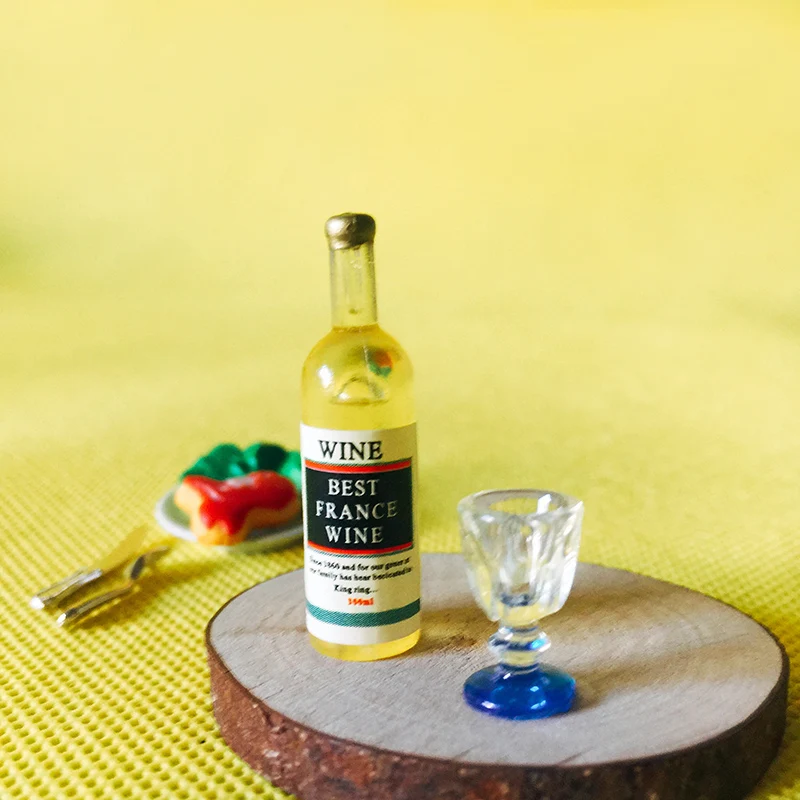 10 шт. синий бокалы для вина/стеклянные миниатюры столовая посуда/милый/Сказочный