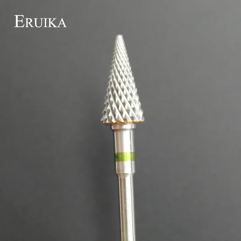 Твердосплавные фрезы для маникюра ERUIKA 1 шт. электрическая фреза вращающаяся