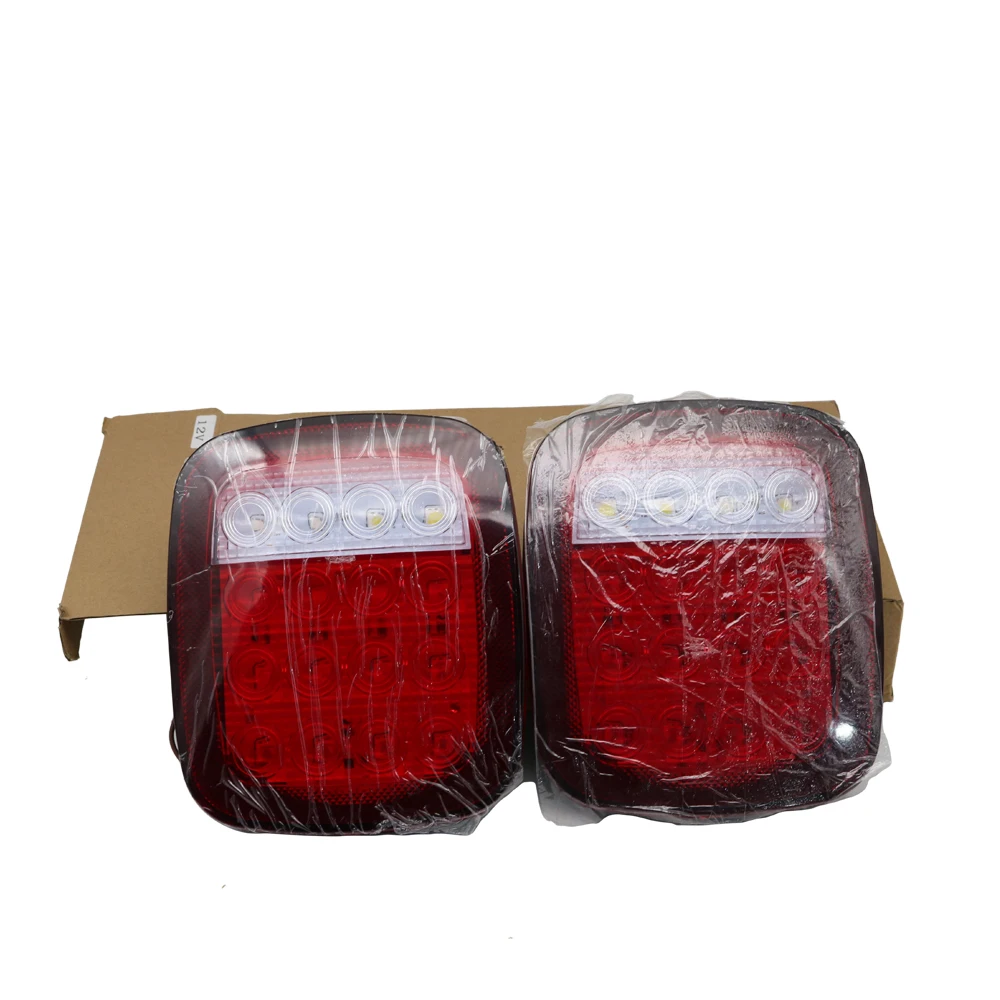 Красный/Белый Стоп задний сигнал поворота запасной Для Jeep TJ YJ CJ грузовик прицеп