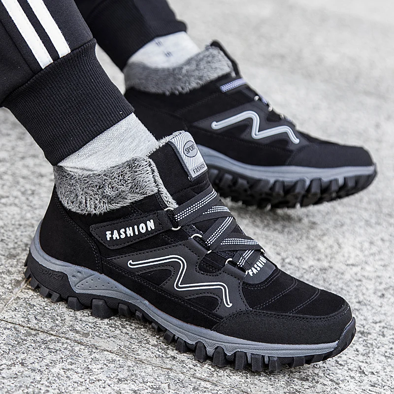 Мужские и женские ботинки Нескользящие походные унисекс большого размера для