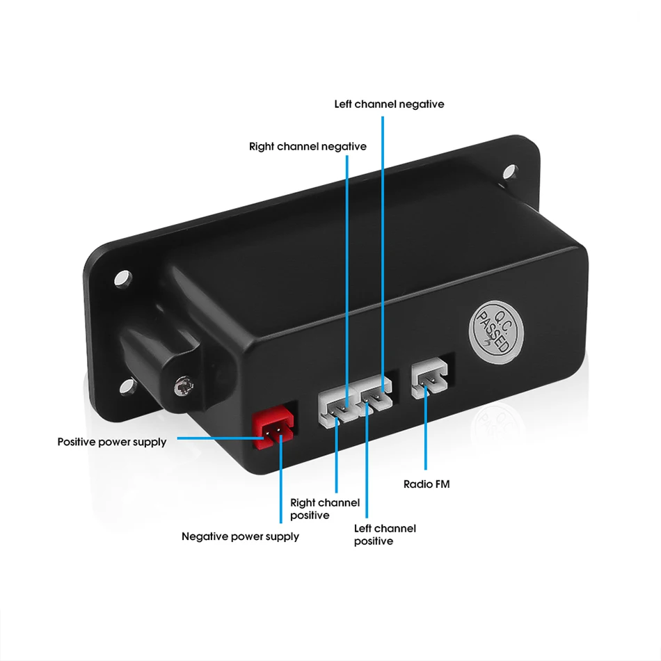 2*3 Вт усилитель DC 5 в MP3 WMA беспроводной Bluetooth 0 декодер плата аудио модуль USB FM TF