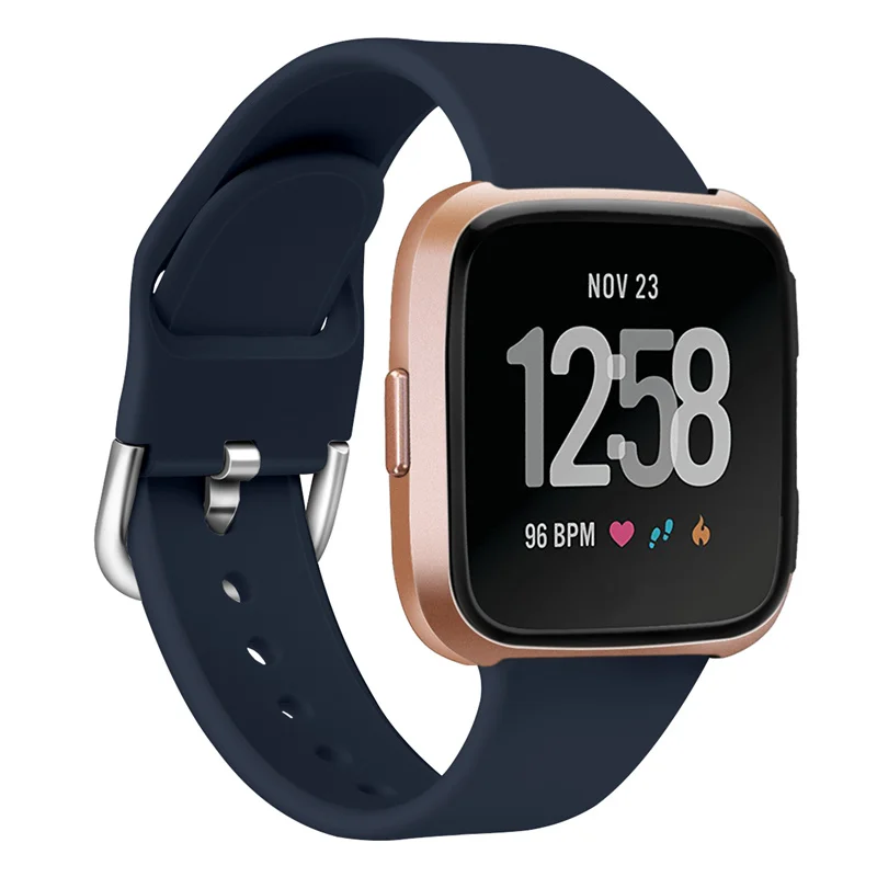 3 Замена Fitbit versa, ремешок Ремешок силиконовый браслет из дышащего материала, сменный спортивный ремешок для Fitbit часы Versa 61017 - Цвет ремешка: 3