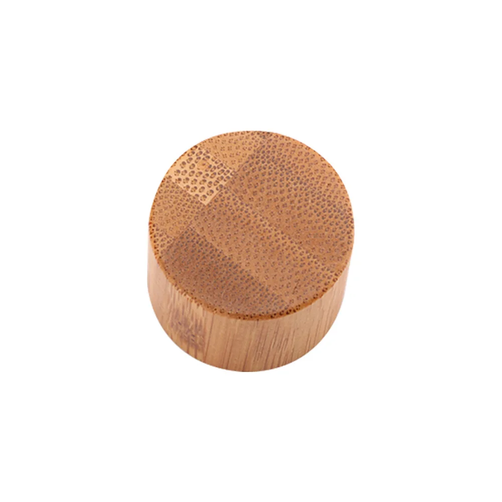 bamboo screw cap Бутылка-спрей для лосьона стеклянная бутылка с бамбуковой крышкой-Распылителем бамбуковая косметическая упаковка Экологичная деревянная бамбуковая крышка пипетки - Цвет: bamboo screw cap