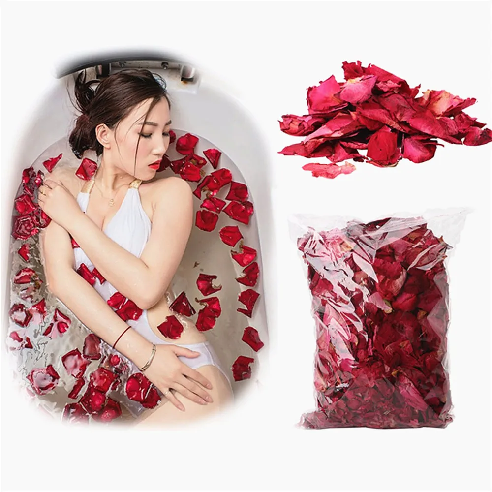 1 упаковка сушеных лепестков роз натуральный цветок для ванной спа отбеливающий