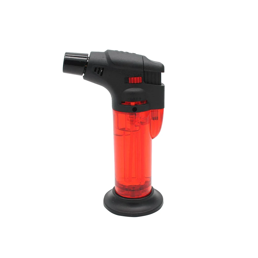 

Refillable Butane Fuel Lighter BBQ Kitchen Welding Torch Lighter Spray Gun Windproof Cigar Pipe Lighter Outdoor Lighter Without