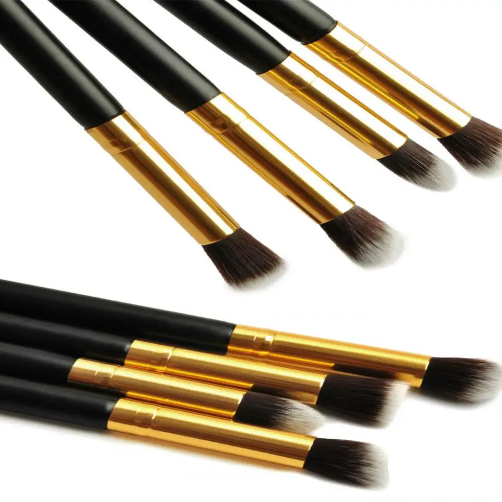 

4pcs Advanced Black Makeup Brush Tool Natural Brush Set Tool High Quality Professional Small Eye Shadow Makeup Brush