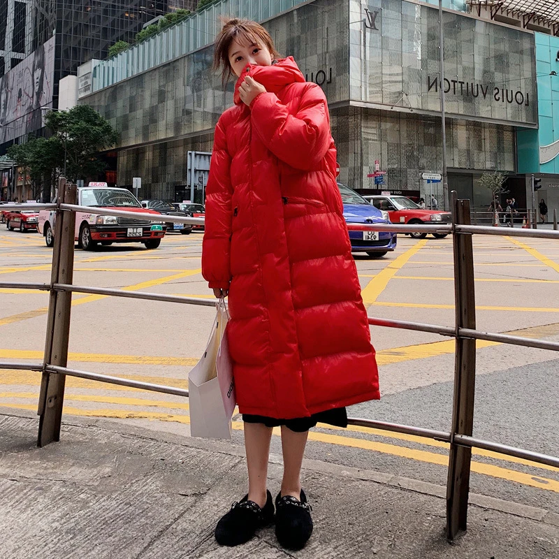 Snwo женские зимние пальто 2020 длинный пуховик хлопок зимнее для женщин теплая