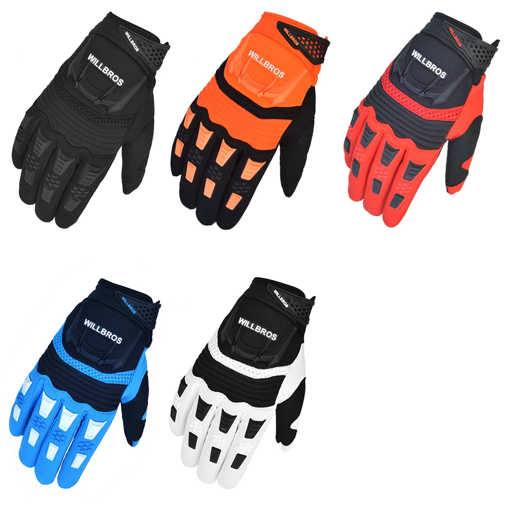

Motocross Gloves MX BMX DH Dirt Bike Guantes Enduro Off Road Mountain Bicycle Willbros Men Touch Screen Waterproof Luvas
