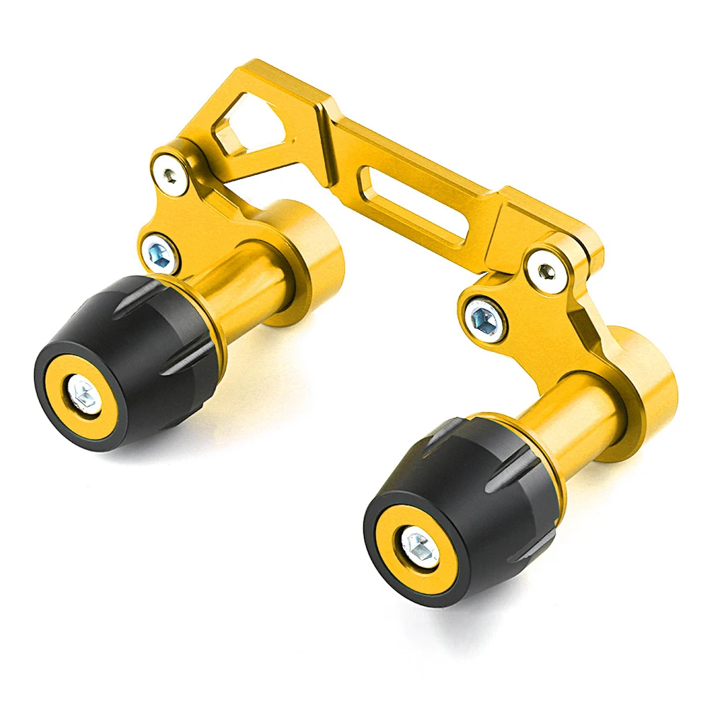 Универсальный мотоцикл Регулируемая выхлопная труба слайдеры падение протектор