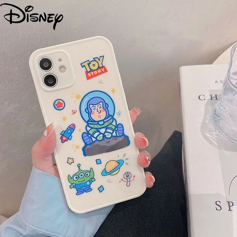 

Disney Cute Strawberry Bear Hudi Original Phone Case for iPhone 7/8P/X/XR/XS/XSMAX/11/12Pro/12 Phone Couple Case Cover