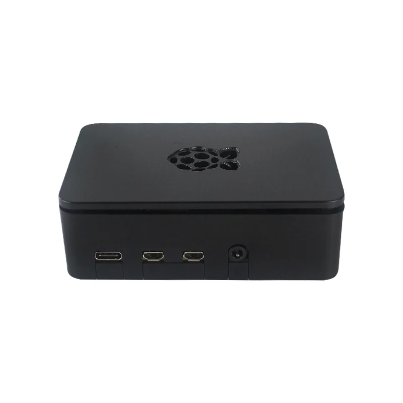 Последняя Raspberry Pi 4 корпус ABS Черная защитная Корпусная коробка с логотипом Raspberry для Raspberry Pi 4 Модель B