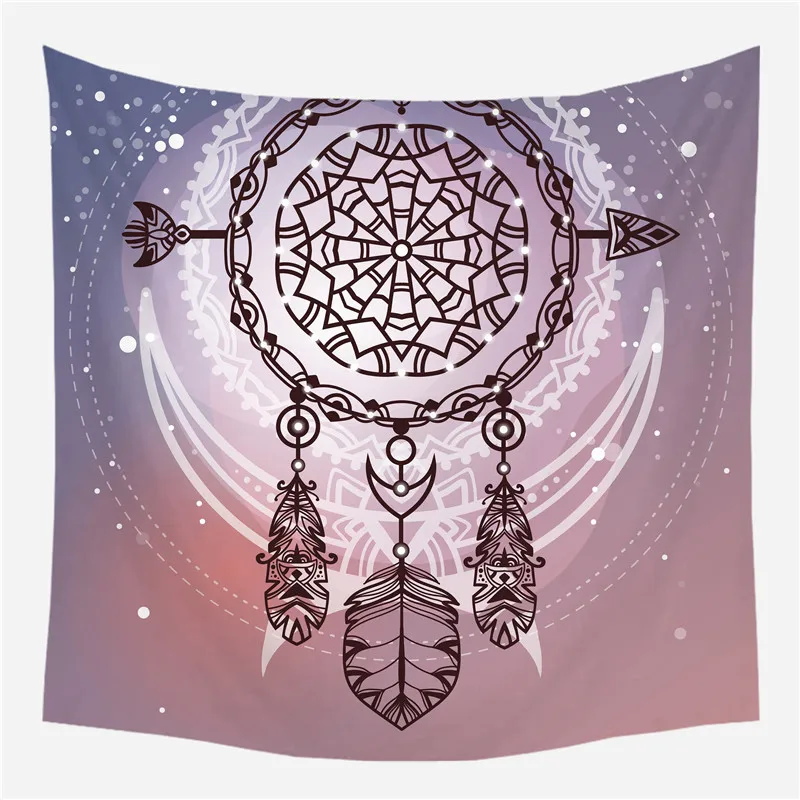 Fuwatacchi большой гобелен с рисунком ловцов снов настенные узоры одеяло в стиле