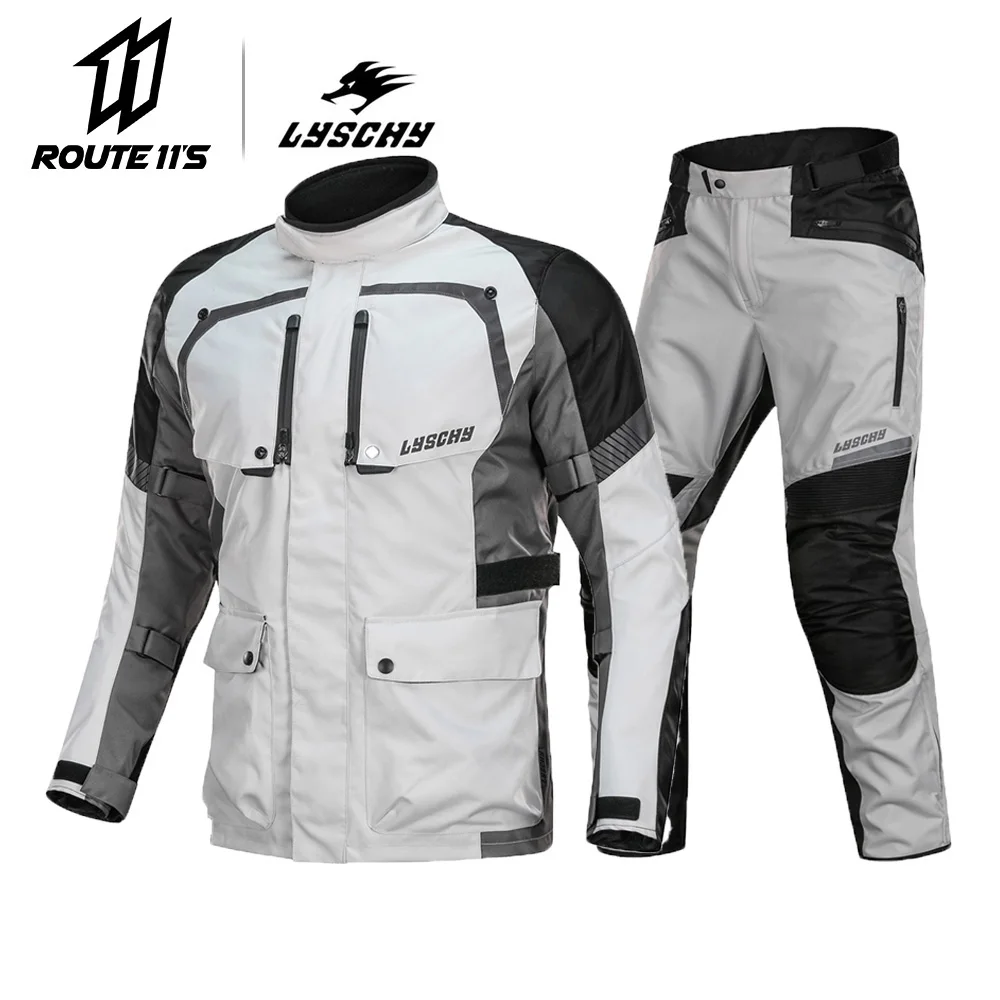 Летняя мотоциклетная куртка LYSCHY водонепроницаемая для верховой езды дышащая
