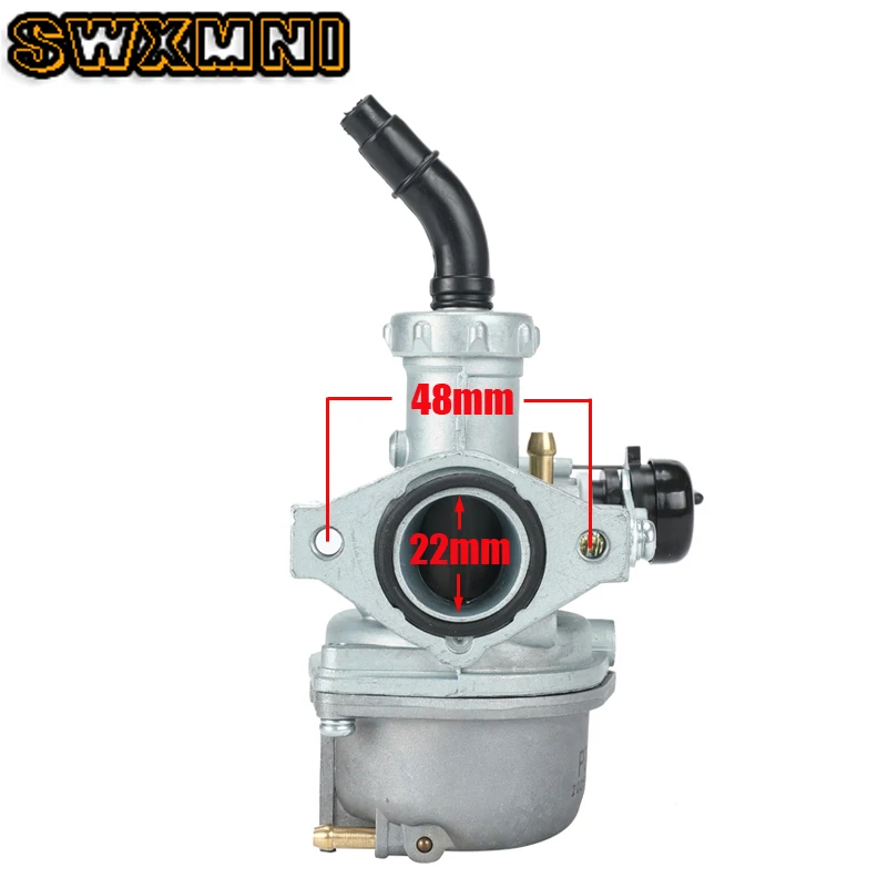 Motorcycle Carburetor Engine PZ22 Carb Hand Cable Chock for 50cc- 250CC Dirt Pit bike ATV Quad Go kart SUNL TAOTAO | Автомобили и