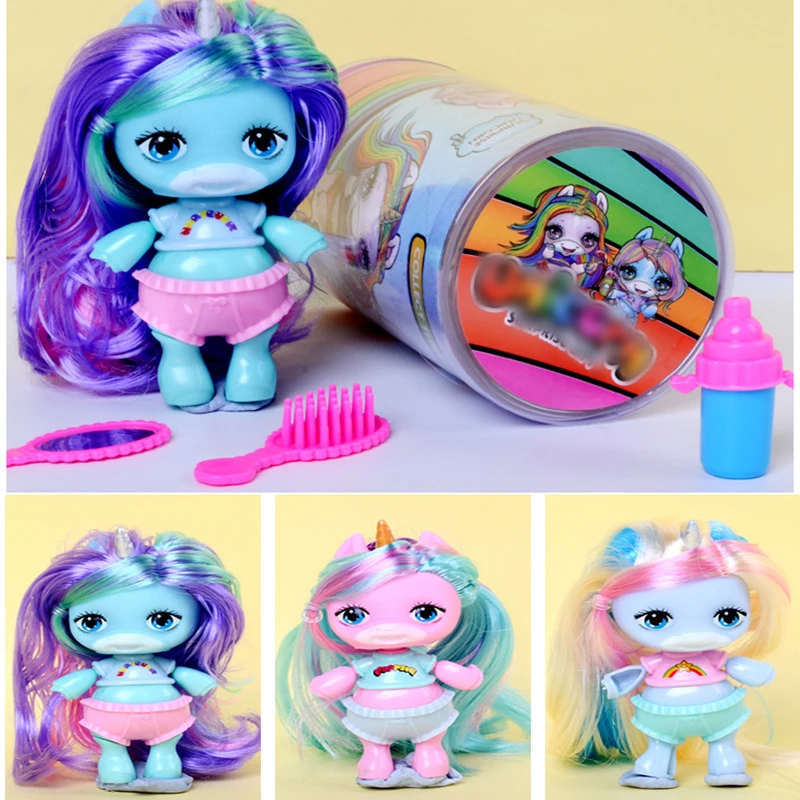 Оригинальная детская кукла единорог игрушка в виде попсов BJD куклы с пластиковой