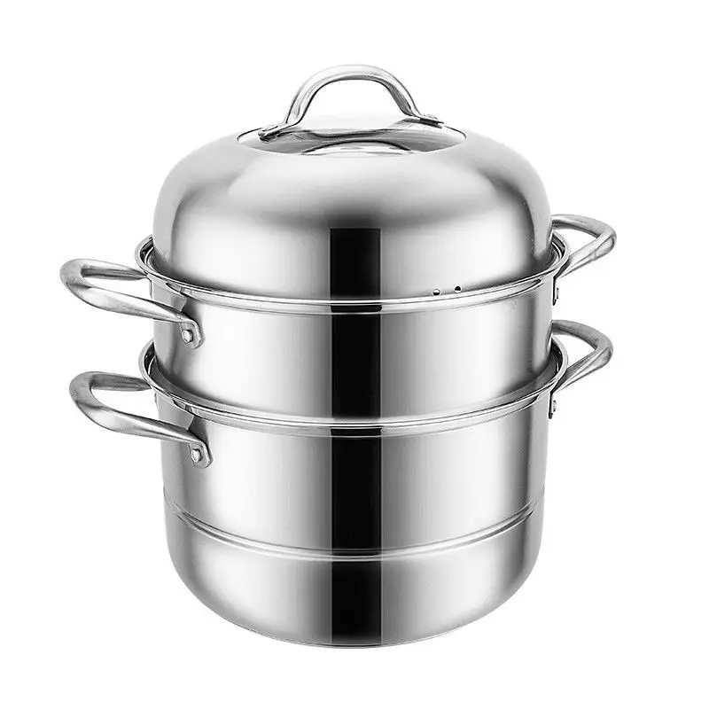 Пароварка из двойной нержавеющей стали кастрюля для молока многофункциональная