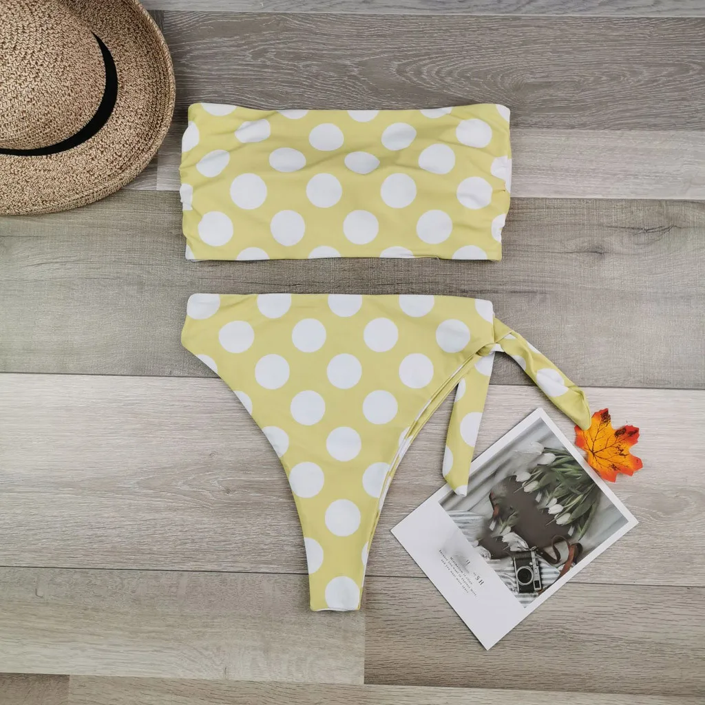 Sexy Summer Women's Print Split Swimsuit Fashion Swimwear Beachwear Bikini Bikinis Bathing Suit biquini tankini Beach купальник |