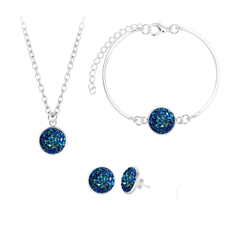 Японский набор украшений взрывы звезд простой браслет и ожерелье из