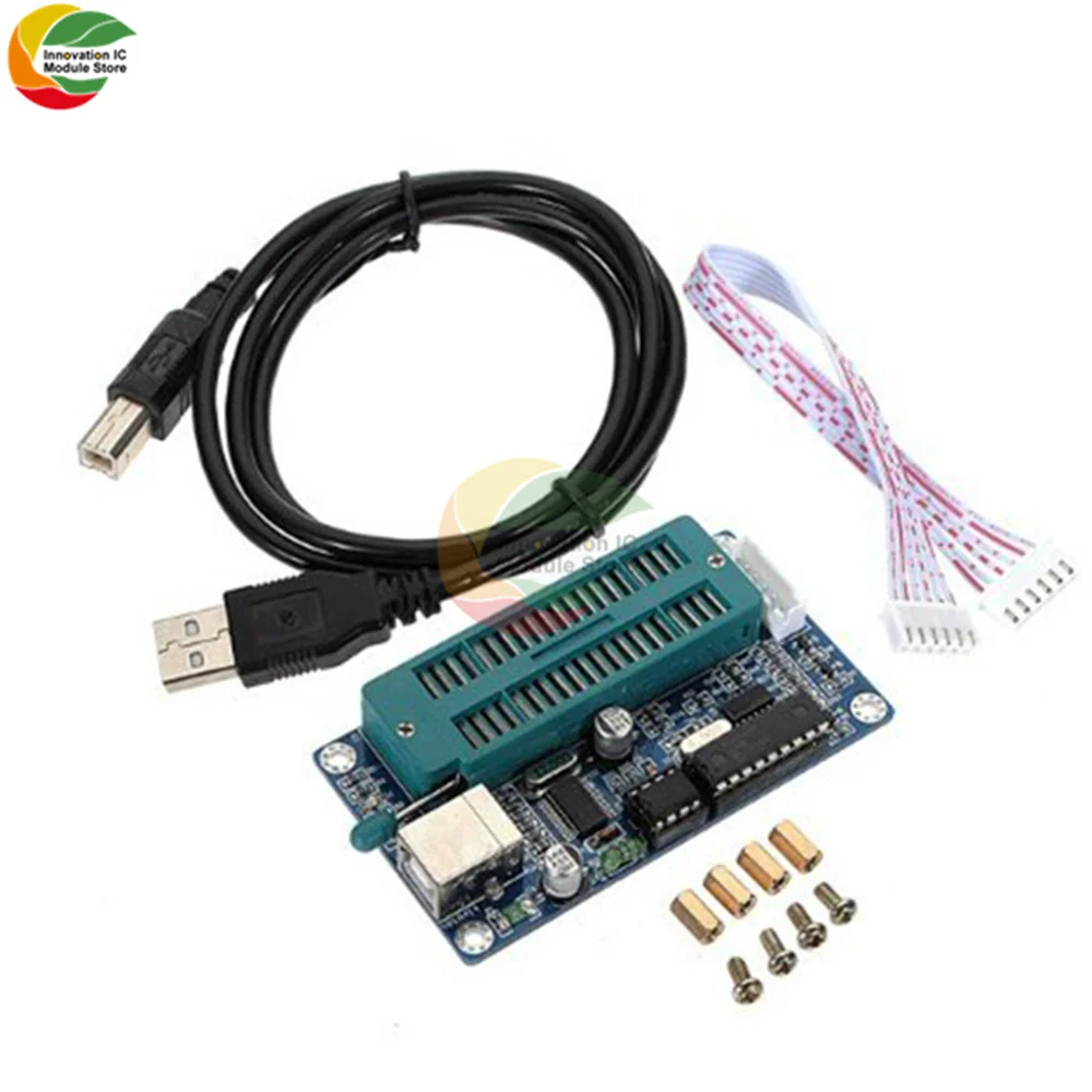 Программатор Ziqqucu PIC K150 ICSP автоматическое программирование USB макетная плата