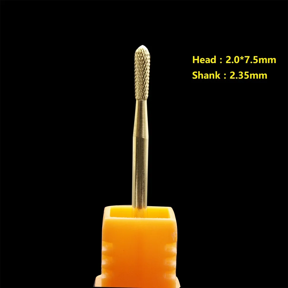 Easy Nail New 4 kindsTungsten Carbide Nail Drill Bit Milling Cutter Eletric Manicure Machine Equipment Cuticle Clean Burr Dental