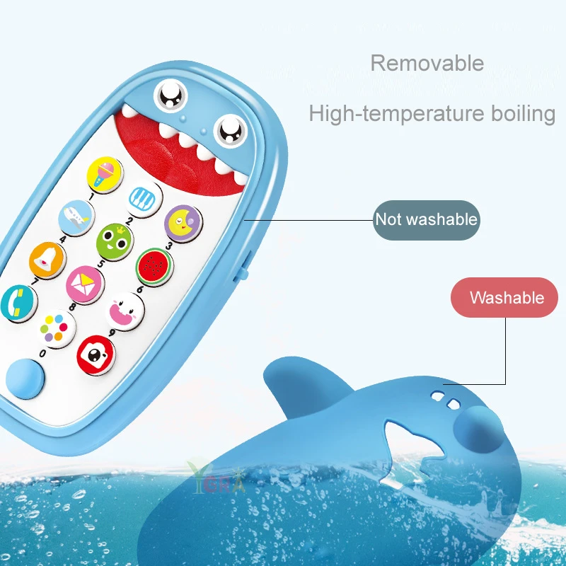 Детский телефон игрушка Дети умный экран мобильный головоломка раннее