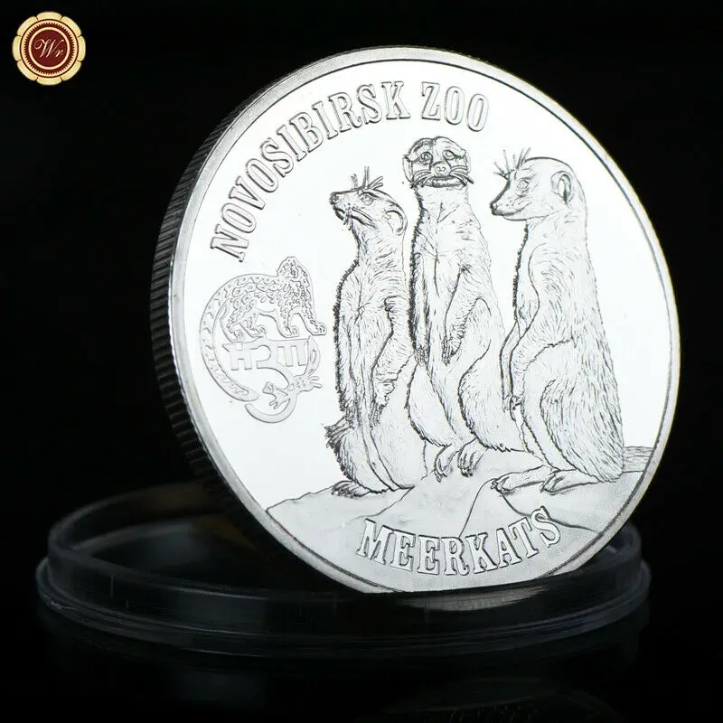 Silver 11 WR один доллар Серебряная монета Тигр Дизайн животных вызов монеты памятная Elizabeth II Металл Искусство ремесло коллекционный подарок для мужчин - Цвет: Silver 11