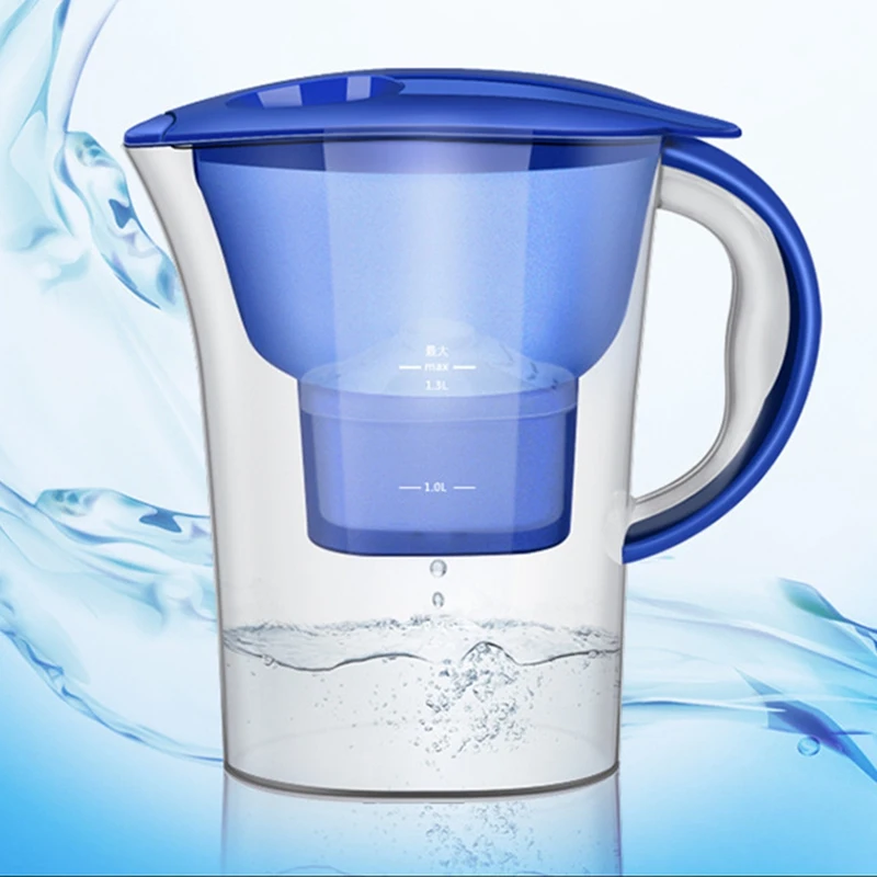 2.5л фильтр чайник заправка активированный уголь домашний офис посуда для