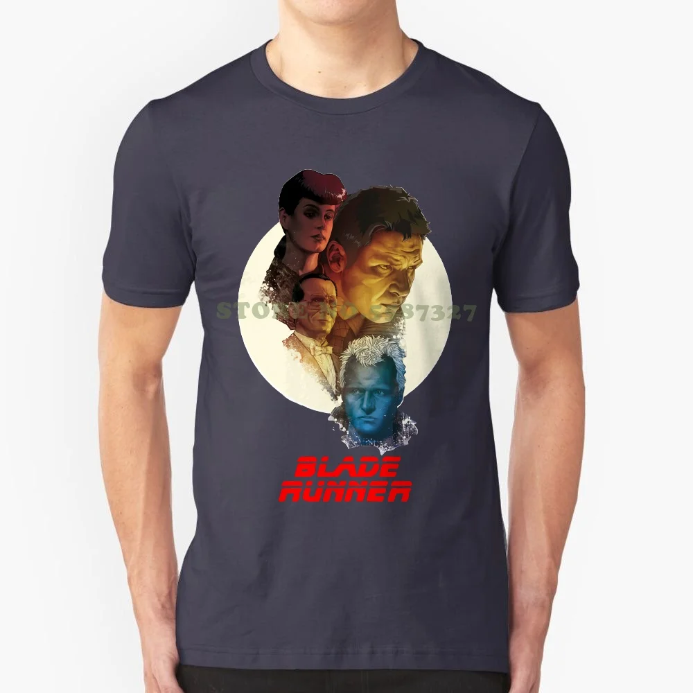 

Футболка Blade Runner V4 1982, черная, каштановая, хаки, белая, все размеры от S до 4xl, новая Мужская хлопковая футболка