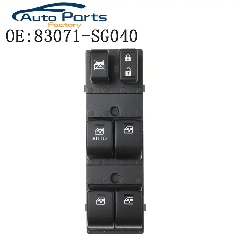 New Front Left Electric Power Window Control Switch For Subaru Forester S12 2.0 2013 83071-SG040 83071SG040