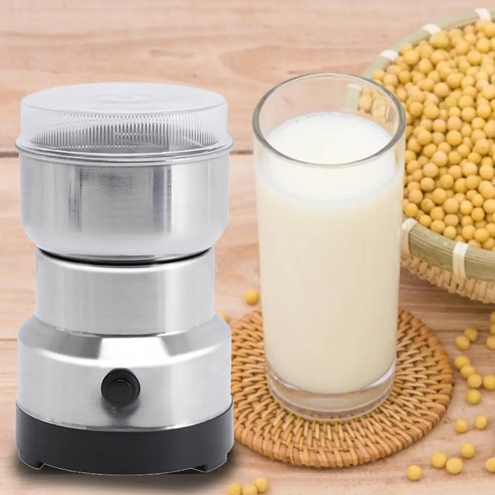 

220W Kitchen Electric Grain Grinder Mill Multifunctional Home High-speed Spice Cereals Nuts Coffee Dry Food Grinding Machine