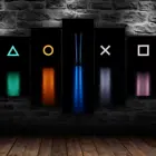 5 шт., декоративные картины на холсте, без рамки