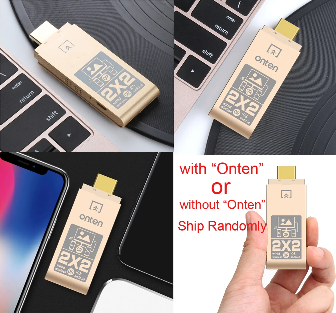 IOS Android телефон к телевизору HD Беспроводной Wi Fi дисплей Dongle HDTV адаптер для iPhone 11 12