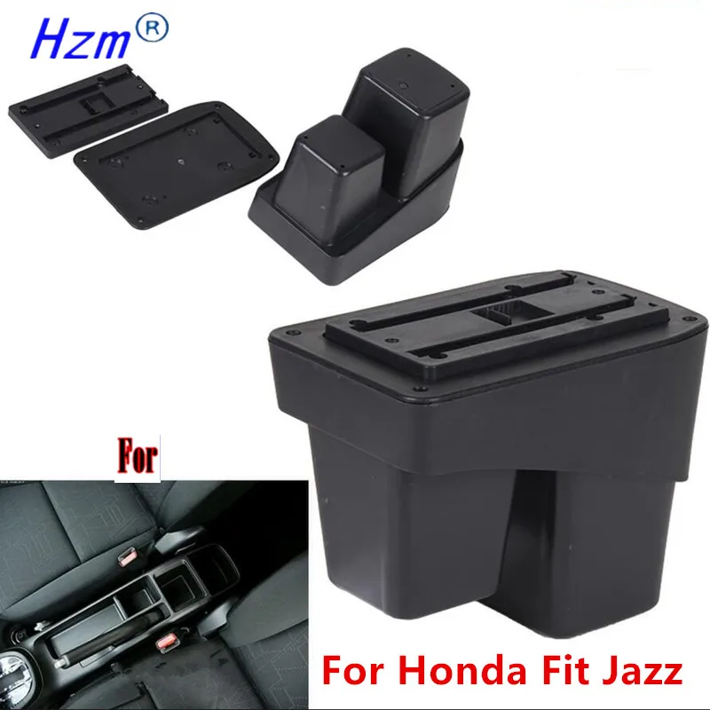 Подлокотник для Honda WRV Jazz /Fit подлокотник автомобиля 2014-2019 задний со светодиодной