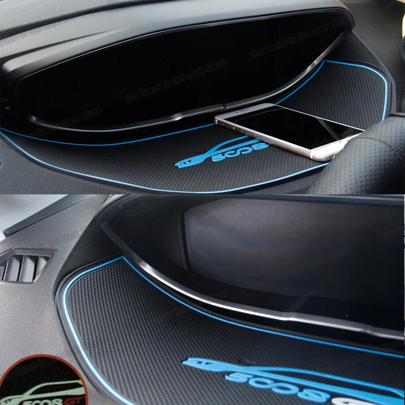 

Lsrtw2017 Car Dashboard Anti-slip Pad Cover Trims for Peugeot 5008 Gt 2017 2018 2019 2020 2021 Interior Accessories Auto