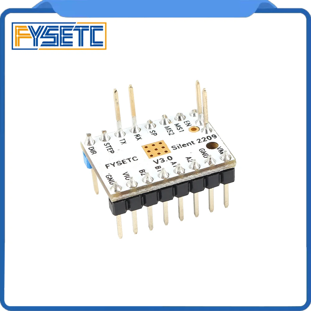 Последний TMC2209 v2.0 3d принтер части Драйвер шагового двигателя Stepsticks немой драйвер