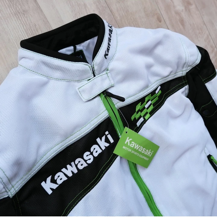 Новое поступление мужская куртка для kawasaki зимняя автомобильная гоночная одежда