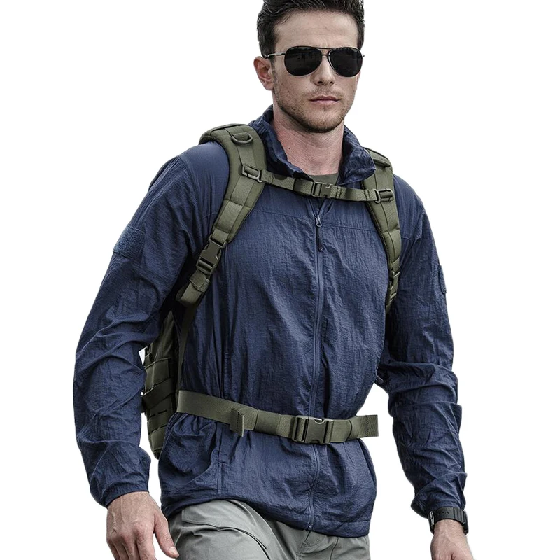 Легкая Солнцезащитная кожаная куртка для мужчин Летний Тонкий